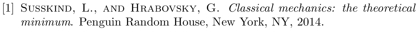 BibTeX example: book citation style acm